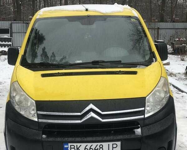 Желтый Ситроен Jumpy, объемом двигателя 2 л и пробегом 300 тыс. км за 4500 $, фото 4 на Automoto.ua