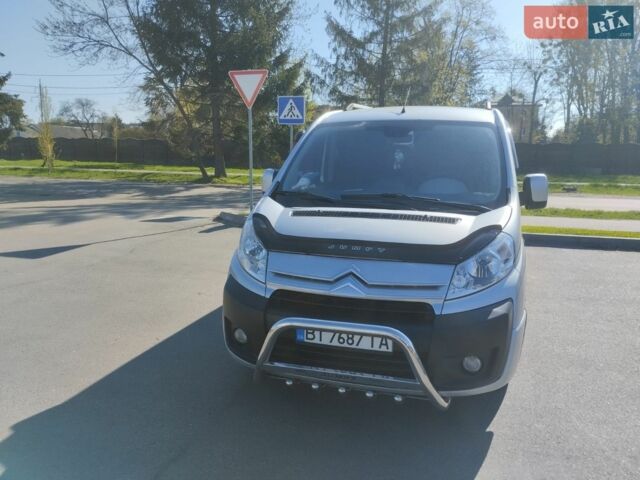 Сірий Сітроен Jumpy, об'ємом двигуна 2 л та пробігом 220 тис. км за 9799 $, фото 1 на Automoto.ua
