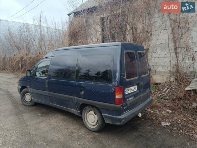 Синий Ситроен Jumpy, объемом двигателя 1.91 л и пробегом 325 тыс. км за 2500 $, фото 1 на Automoto.ua