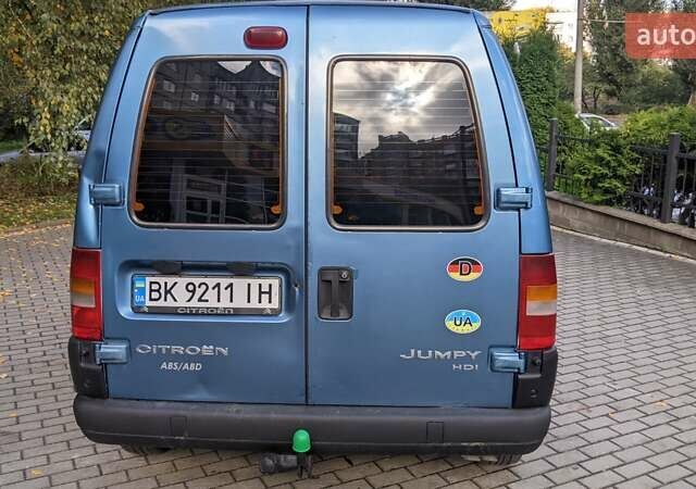 Синий Ситроен Jumpy, объемом двигателя 2 л и пробегом 290 тыс. км за 3700 $, фото 5 на Automoto.ua