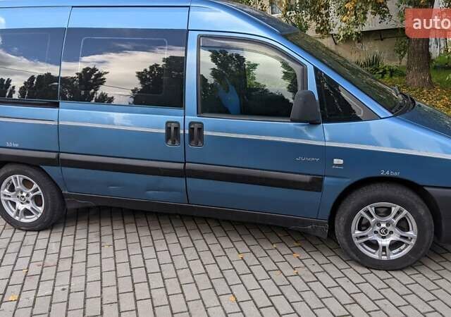 Синий Ситроен Jumpy, объемом двигателя 2 л и пробегом 290 тыс. км за 3700 $, фото 6 на Automoto.ua