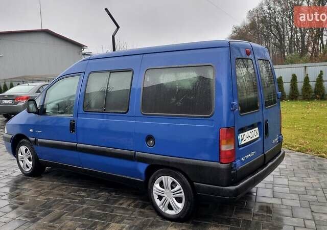 Синій Сітроен Jumpy, об'ємом двигуна 2 л та пробігом 300 тис. км за 3850 $, фото 36 на Automoto.ua