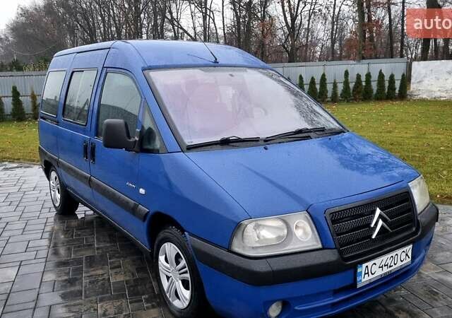 Синій Сітроен Jumpy, об'ємом двигуна 2 л та пробігом 300 тис. км за 3850 $, фото 4 на Automoto.ua