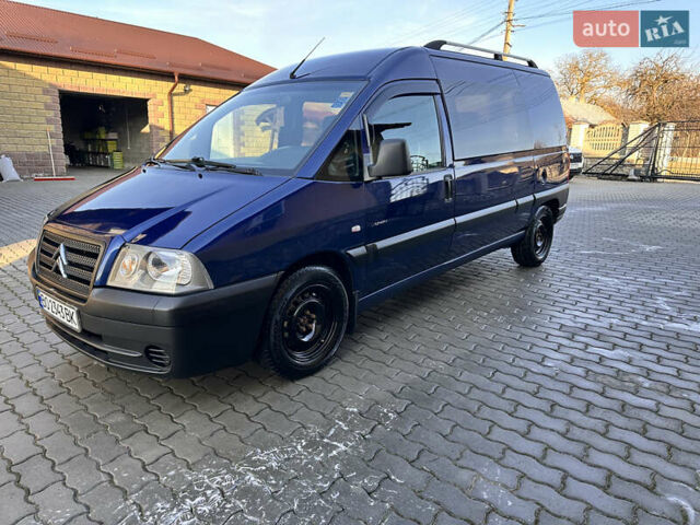 Синий Ситроен Jumpy, объемом двигателя 2 л и пробегом 394 тыс. км за 6300 $, фото 3 на Automoto.ua