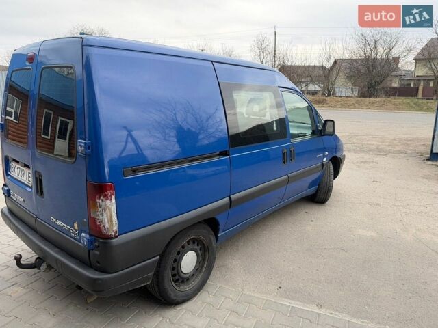 Синий Ситроен Jumpy, объемом двигателя 2 л и пробегом 280 тыс. км за 3500 $, фото 3 на Automoto.ua