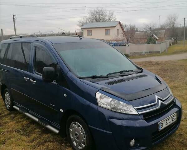 Синий Ситроен Jumpy, объемом двигателя 1.6 л и пробегом 273 тыс. км за 7200 $, фото 2 на Automoto.ua
