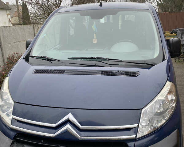 Синий Ситроен Jumpy, объемом двигателя 1.56 л и пробегом 200 тыс. км за 6200 $, фото 1 на Automoto.ua