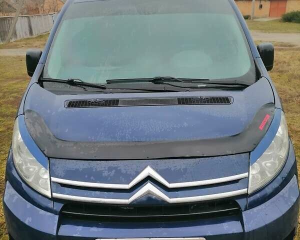 Синий Ситроен Jumpy, объемом двигателя 1.6 л и пробегом 273 тыс. км за 7200 $, фото 4 на Automoto.ua