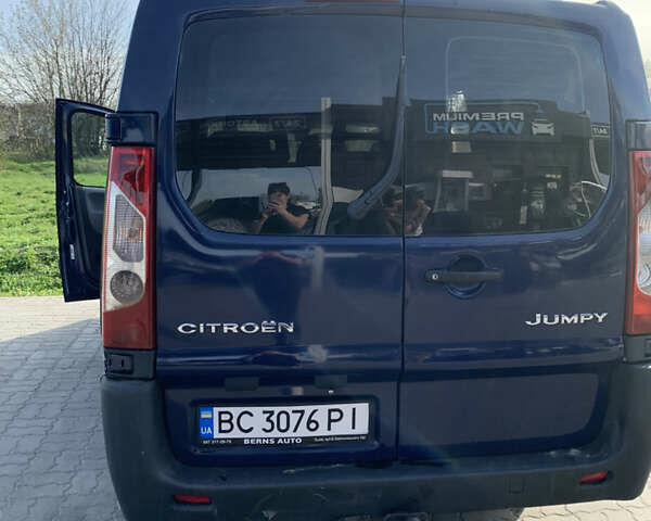Синий Ситроен Jumpy, объемом двигателя 2 л и пробегом 255 тыс. км за 8200 $, фото 6 на Automoto.ua