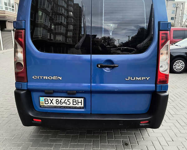 Синий Ситроен Jumpy, объемом двигателя 2 л и пробегом 224 тыс. км за 6200 $, фото 2 на Automoto.ua