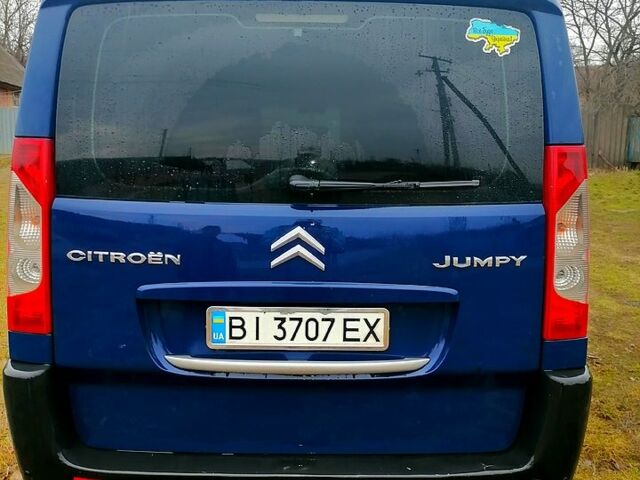 Синий Ситроен Jumpy, объемом двигателя 1.6 л и пробегом 273 тыс. км за 7500 $, фото 3 на Automoto.ua