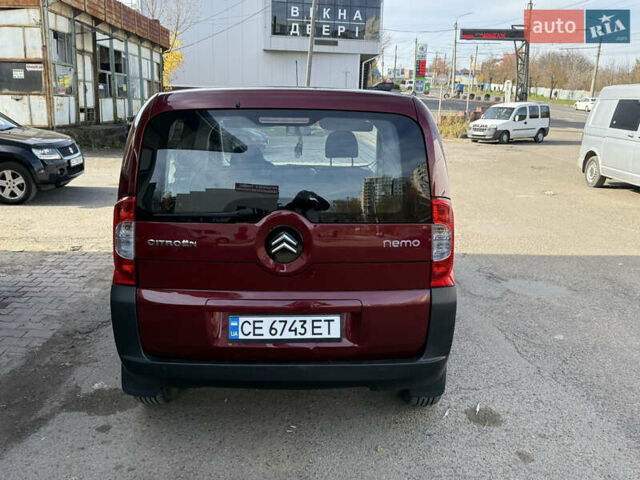 Красный Ситроен Nemo, объемом двигателя 1.3 л и пробегом 255 тыс. км за 4950 $, фото 5 на Automoto.ua