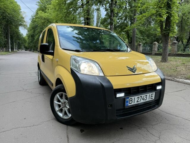 Желтый Ситроен Nemo, объемом двигателя 1.2 л и пробегом 300 тыс. км за 3700 $, фото 1 на Automoto.ua