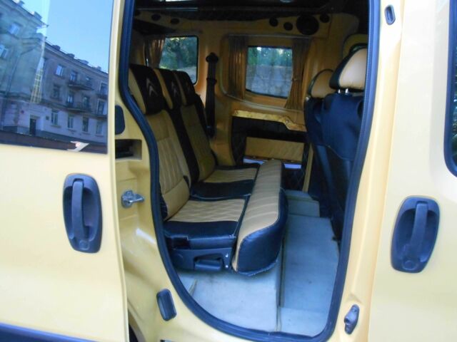 Желтый Ситроен Nemo, объемом двигателя 1.2 л и пробегом 146 тыс. км за 5650 $, фото 10 на Automoto.ua