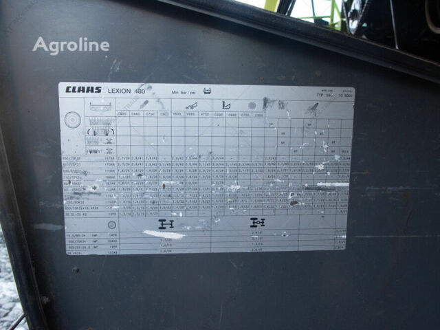 Клаас 480, об'ємом двигуна 0 л та пробігом 0 тис. км за 2824511 $, фото 30 на Automoto.ua