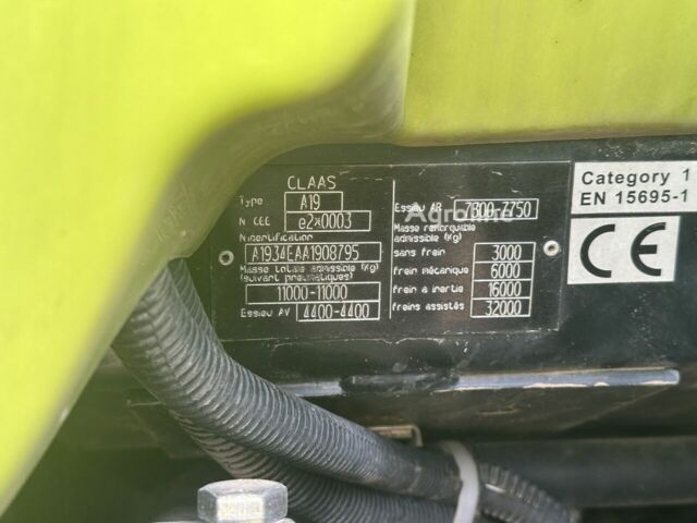 Клаас Арион, объемом двигателя 0 л и пробегом 0 тыс. км за 87226 $, фото 13 на Automoto.ua