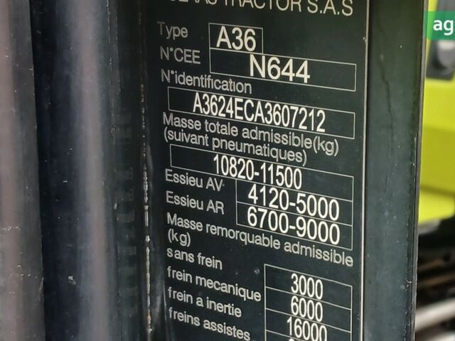 Клаас Арион, объемом двигателя 6 л и пробегом 0 тыс. км за 76735 $, фото 8 на Automoto.ua