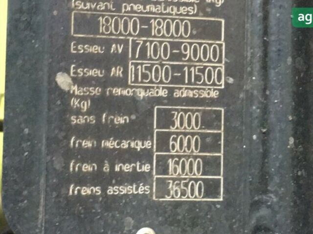 Клаас Аксион 940, объемом двигателя 8.71 л и пробегом 0 тыс. км за 70000 $, фото 8 на Automoto.ua