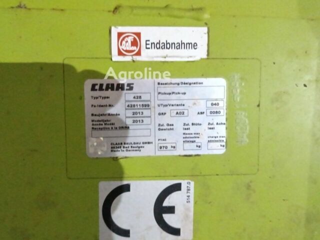 Зеленый Клаас Ягуар 850, объемом двигателя 0 л и пробегом 0 тыс. км за 175279 $, фото 11 на Automoto.ua