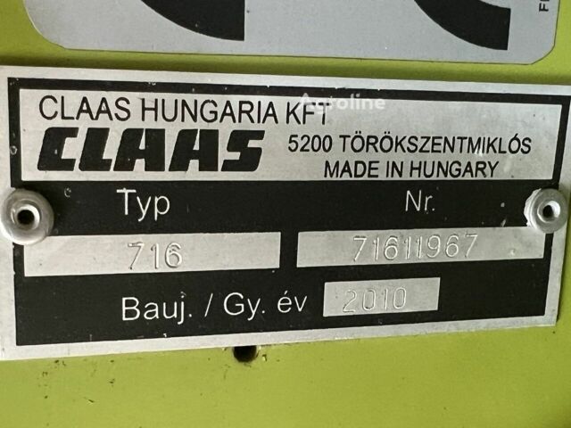 Клаас Лексіон, об'ємом двигуна 0 л та пробігом 0 тис. км за 169799 $, фото 25 на Automoto.ua