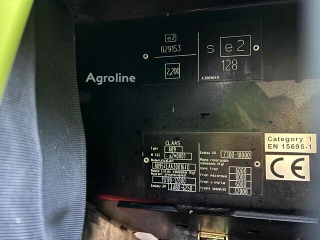 Зелений Клаас Axion 810, об'ємом двигуна 0 л та пробігом 0 тис. км за 67000 $, фото 12 на Automoto.ua