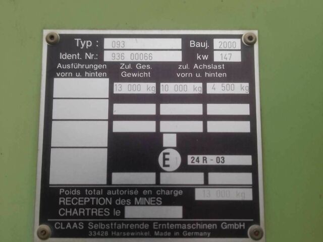 Клаас Другая, объемом двигателя 0 л и пробегом 0 тыс. км за 29000 $, фото 1 на Automoto.ua