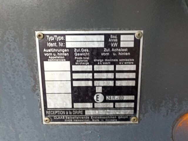 Клаас Другая, объемом двигателя 9.5 л и пробегом 9 тыс. км за 48000 $, фото 5 на Automoto.ua