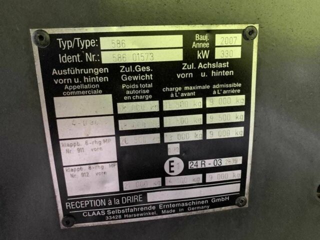 Клаас Другая, объемом двигателя 1.59 л и пробегом 6 тыс. км за 42000 $, фото 7 на Automoto.ua