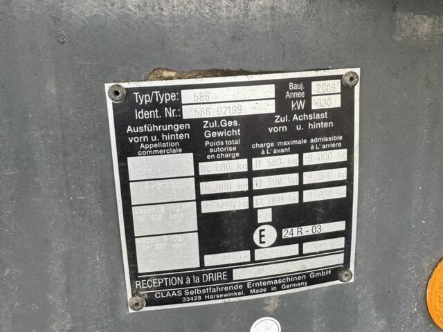 Клаас Другая, объемом двигателя 9 л и пробегом 5 тыс. км за 90000 $, фото 7 на Automoto.ua