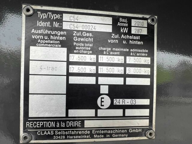 Клаас Другая, объемом двигателя 0 л и пробегом 6 тыс. км за 59900 $, фото 10 на Automoto.ua