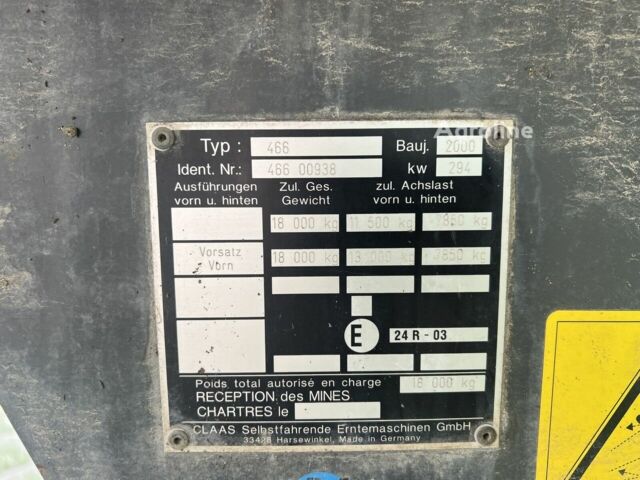 Клаас Другая, объемом двигателя 0 л и пробегом 0 тыс. км за 582 $, фото 15 на Automoto.ua