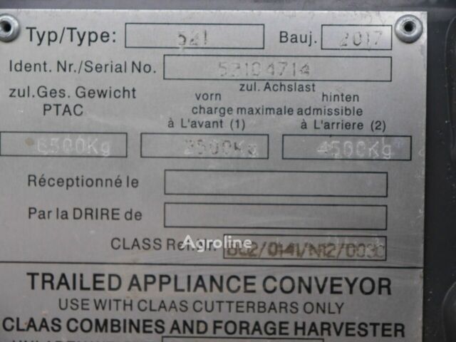 Клаас Другая, объемом двигателя 0 л и пробегом 0 тыс. км за 50010 $, фото 3 на Automoto.ua