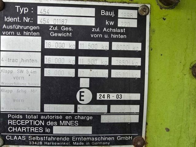 Клаас Lexion 460, об'ємом двигуна 0 л та пробігом 0 тис. км за 58151 $, фото 11 на Automoto.ua
