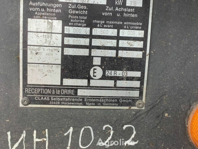 Бежевий Клаас Lexion 580, об'ємом двигуна 0 л та пробігом 0 тис. км за 54662 $, фото 31 на Automoto.ua