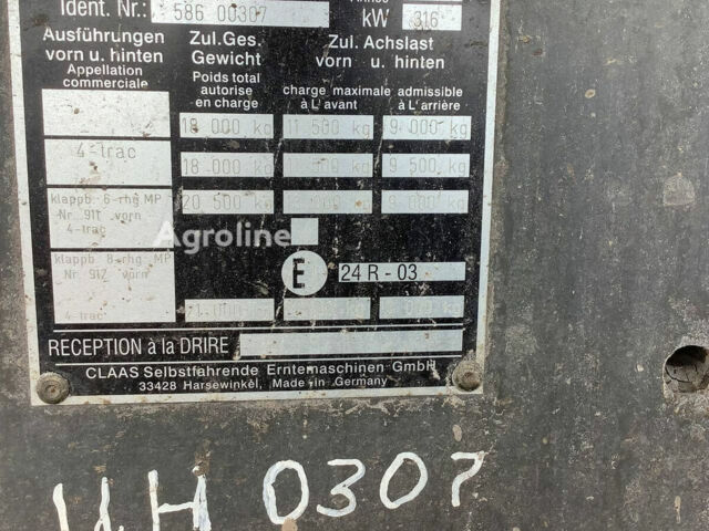 Бежевий Клаас Lexion 580, об'ємом двигуна 0 л та пробігом 0 тис. км за 54662 $, фото 32 на Automoto.ua