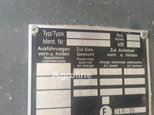 Клаас Lexion 580, об'ємом двигуна 0 л та пробігом 0 тис. км за 161947 $, фото 3 на Automoto.ua