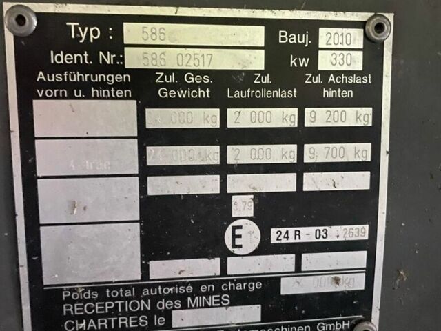 Клаас Lexion 580, об'ємом двигуна 0 л та пробігом 0 тис. км за 160495 $, фото 3 на Automoto.ua