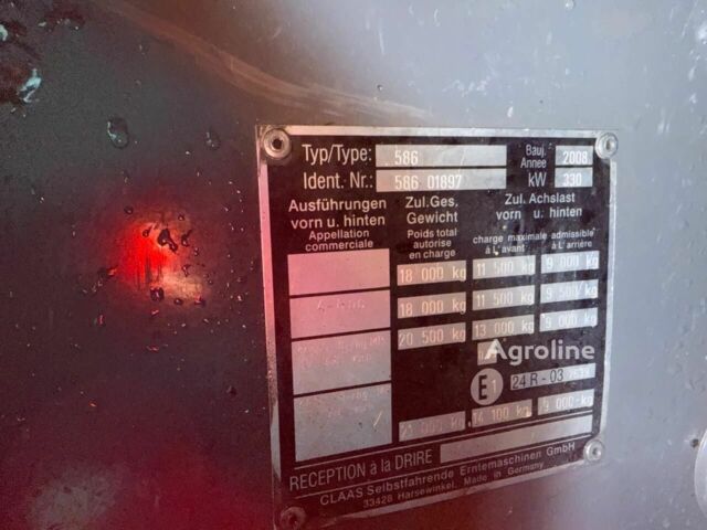 Зеленый Клаас Lexion 580, объемом двигателя 0 л и пробегом 0 тыс. км за 84662 $, фото 4 на Automoto.ua