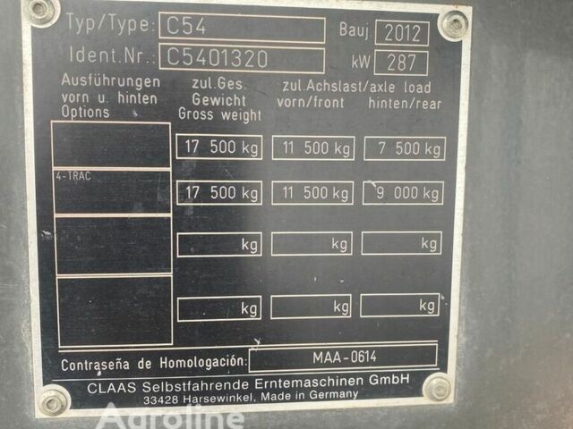 Клаас Lexion 670, об'ємом двигуна 0 л та пробігом 0 тис. км за 139420 $, фото 15 на Automoto.ua