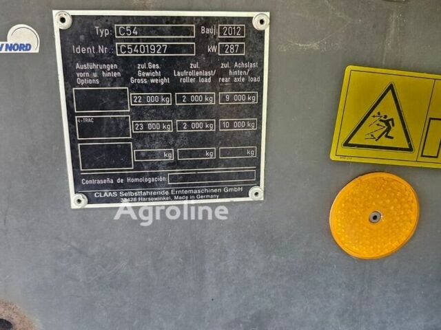 Клаас Lexion 670, объемом двигателя 0 л и пробегом 0 тыс. км за 158815 $, фото 13 на Automoto.ua