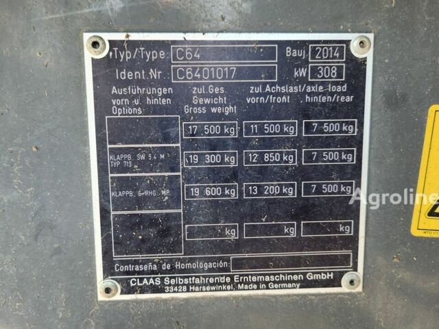 Зеленый Клаас Lexion 670, объемом двигателя 0 л и пробегом 0 тыс. км за 114829 $, фото 6 на Automoto.ua