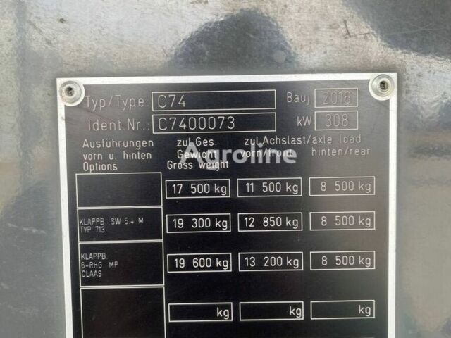 Зелений Клаас Lexion 670, об'ємом двигуна 0 л та пробігом 0 тис. км за 174451 $, фото 21 на Automoto.ua