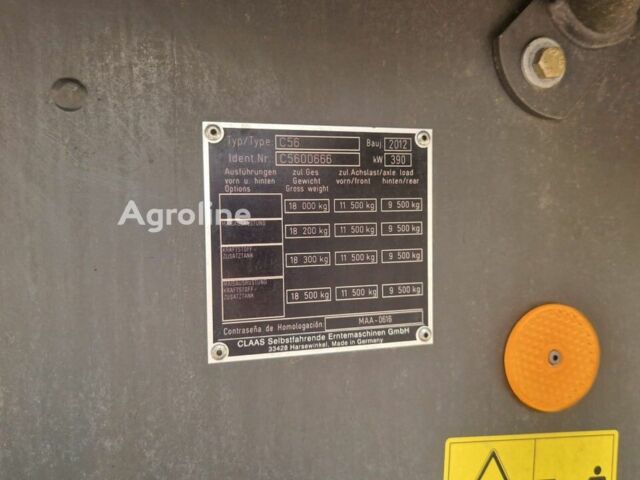 Клаас Lexion 760, об'ємом двигуна 0 л та пробігом 0 тис. км за 180921 $, фото 18 на Automoto.ua