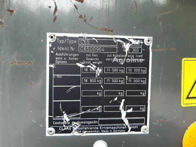 Клаас Lexion 760, об'ємом двигуна 0 л та пробігом 0 тис. км за 142487 $, фото 13 на Automoto.ua