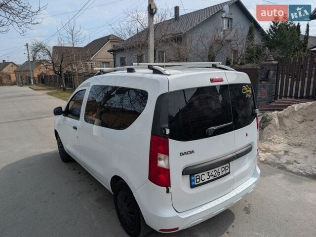 Белый Дачия Доккер, объемом двигателя 1.6 л и пробегом 220 тыс. км за 5950 $, фото 7 на Automoto.ua
