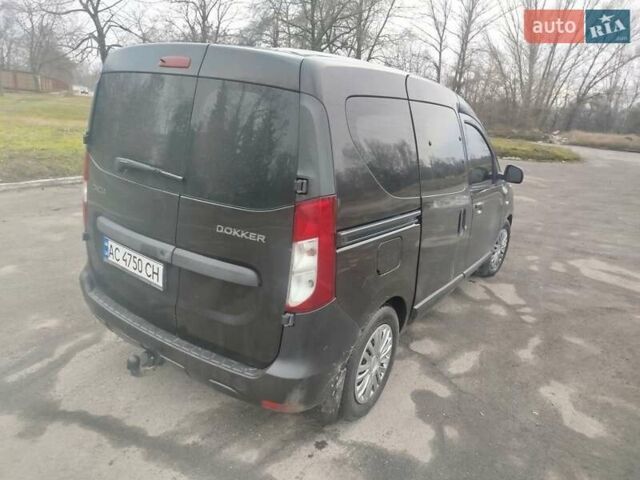 Черный Дачия Доккер, объемом двигателя 1.2 л и пробегом 160 тыс. км за 5999 $, фото 8 на Automoto.ua
