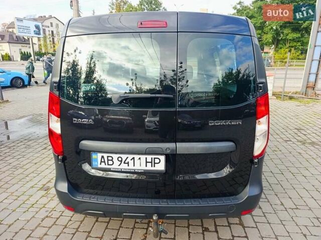 Чорний Дачія Доккер, об'ємом двигуна 1.6 л та пробігом 145 тис. км за 7999 $, фото 4 на Automoto.ua
