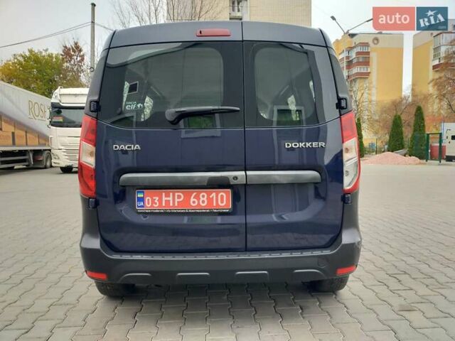 Синий Дачия Доккер, объемом двигателя 1.6 л и пробегом 170 тыс. км за 8590 $, фото 7 на Automoto.ua