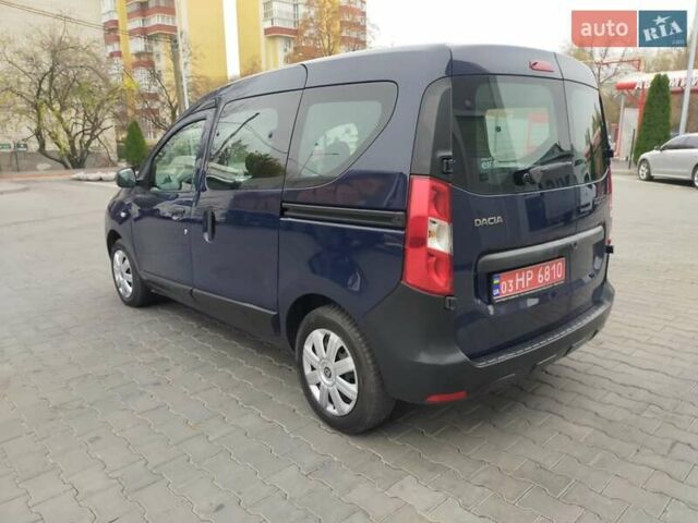 Синий Дачия Доккер, объемом двигателя 1.6 л и пробегом 170 тыс. км за 8590 $, фото 3 на Automoto.ua