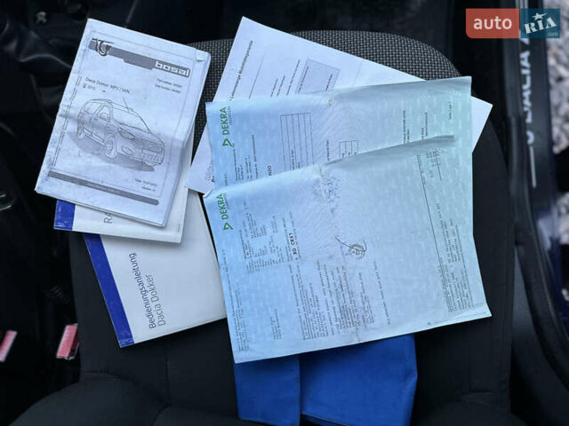 Синій Дачія Доккер, об'ємом двигуна 1.6 л та пробігом 231 тис. км за 6900 $, фото 22 на Automoto.ua